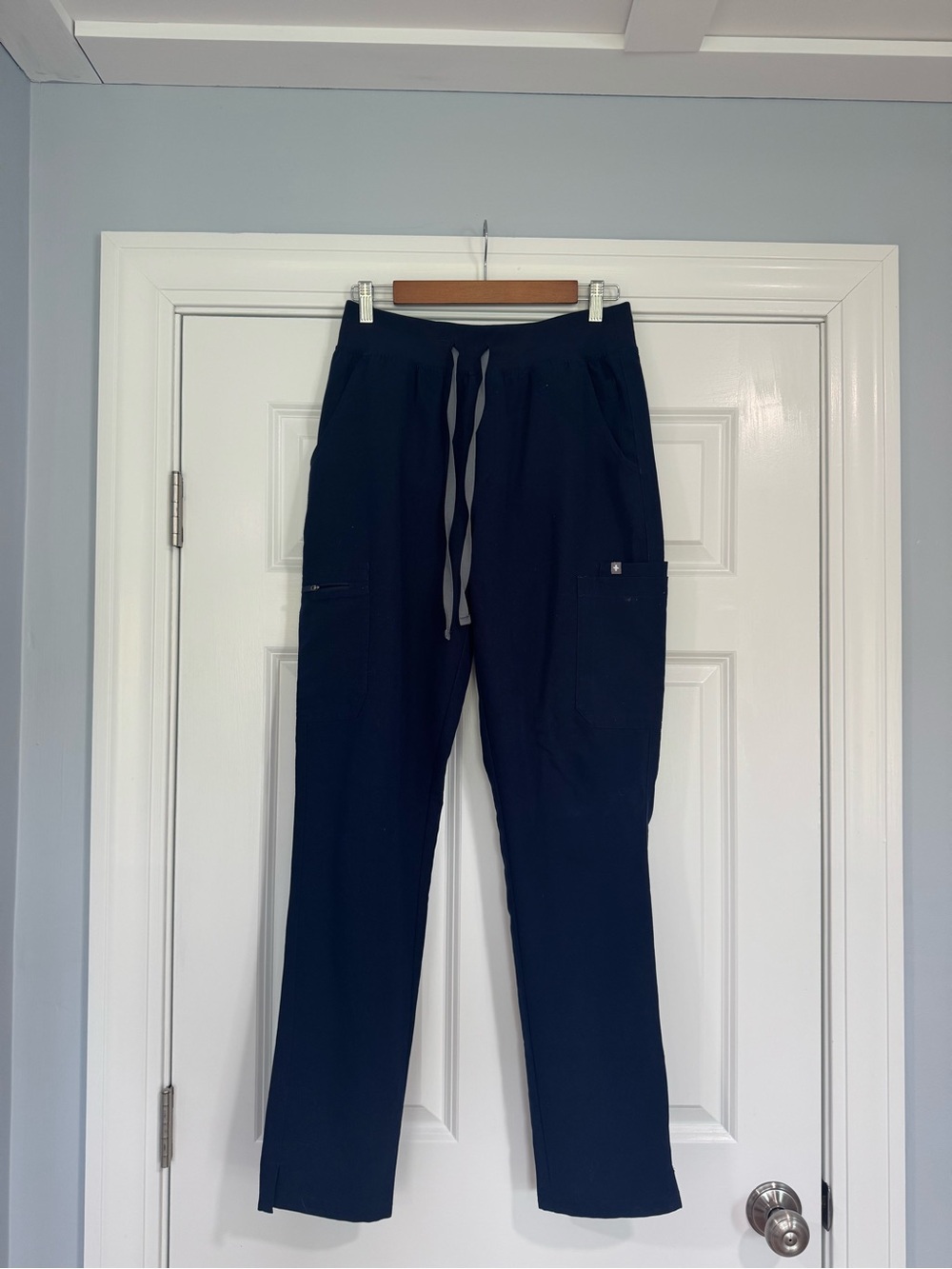 Figs Navy Drawstring Jogger Pants